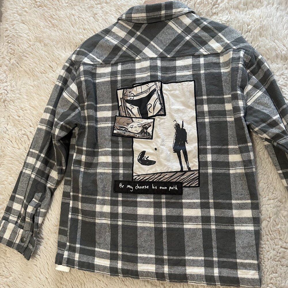 Star Wars Plaid Flannel 'Choose His Own Path' (Unisex)